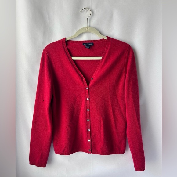 Ann Taylor Cashmere sweater/Cardigan - Picture 4 of 7